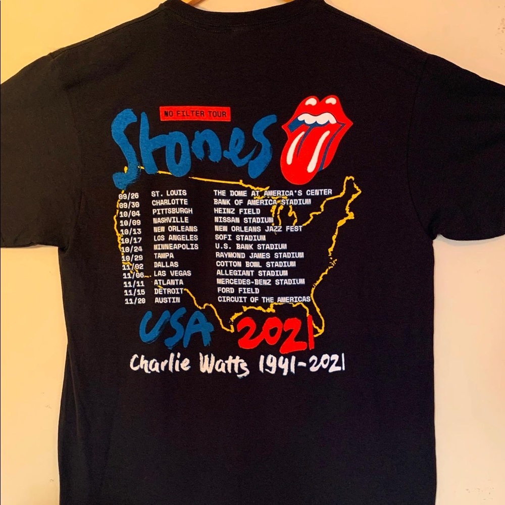 THE ROLLING STONES NO FILTER TOUR SHIRT - Picture 2 of 2